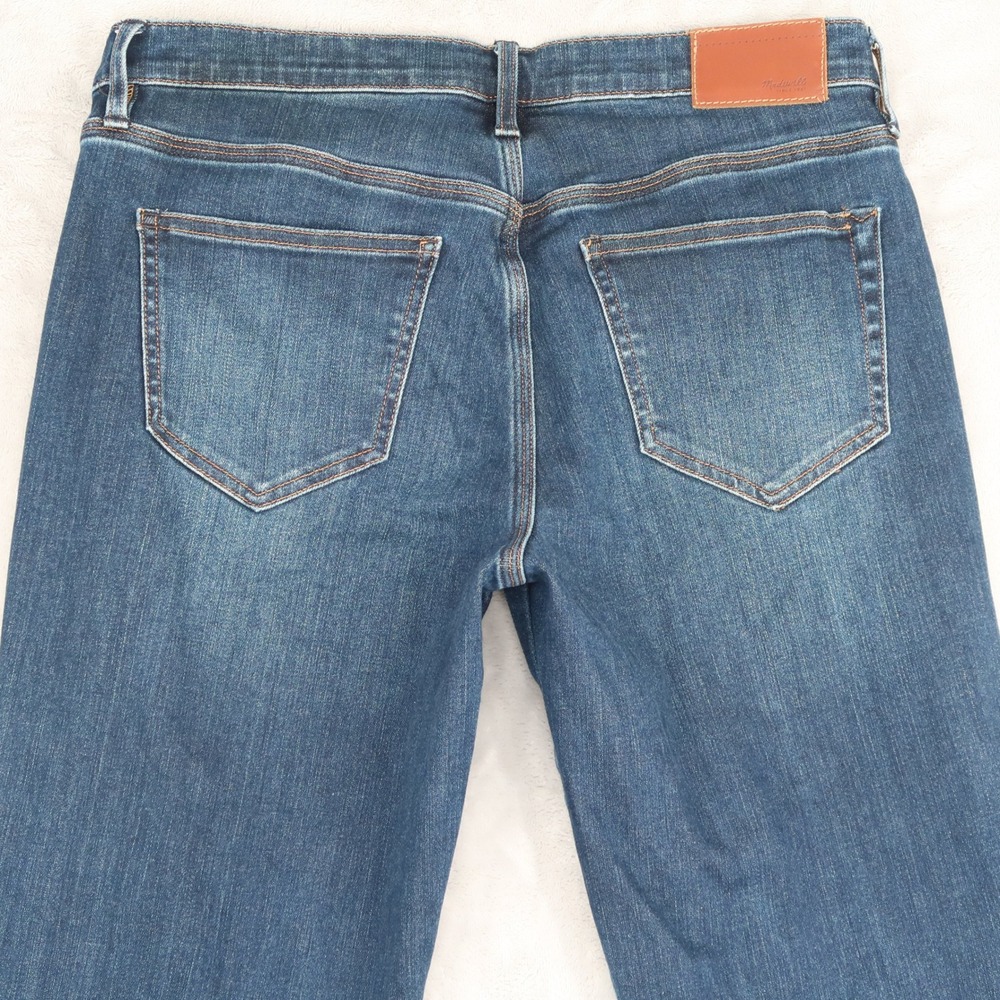Madewell Slim Boyjean Jeans Women 26 Fits 29x29.5 Blue Classic Mid Rise Stretch